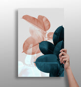 Leaves Aluminum Print.